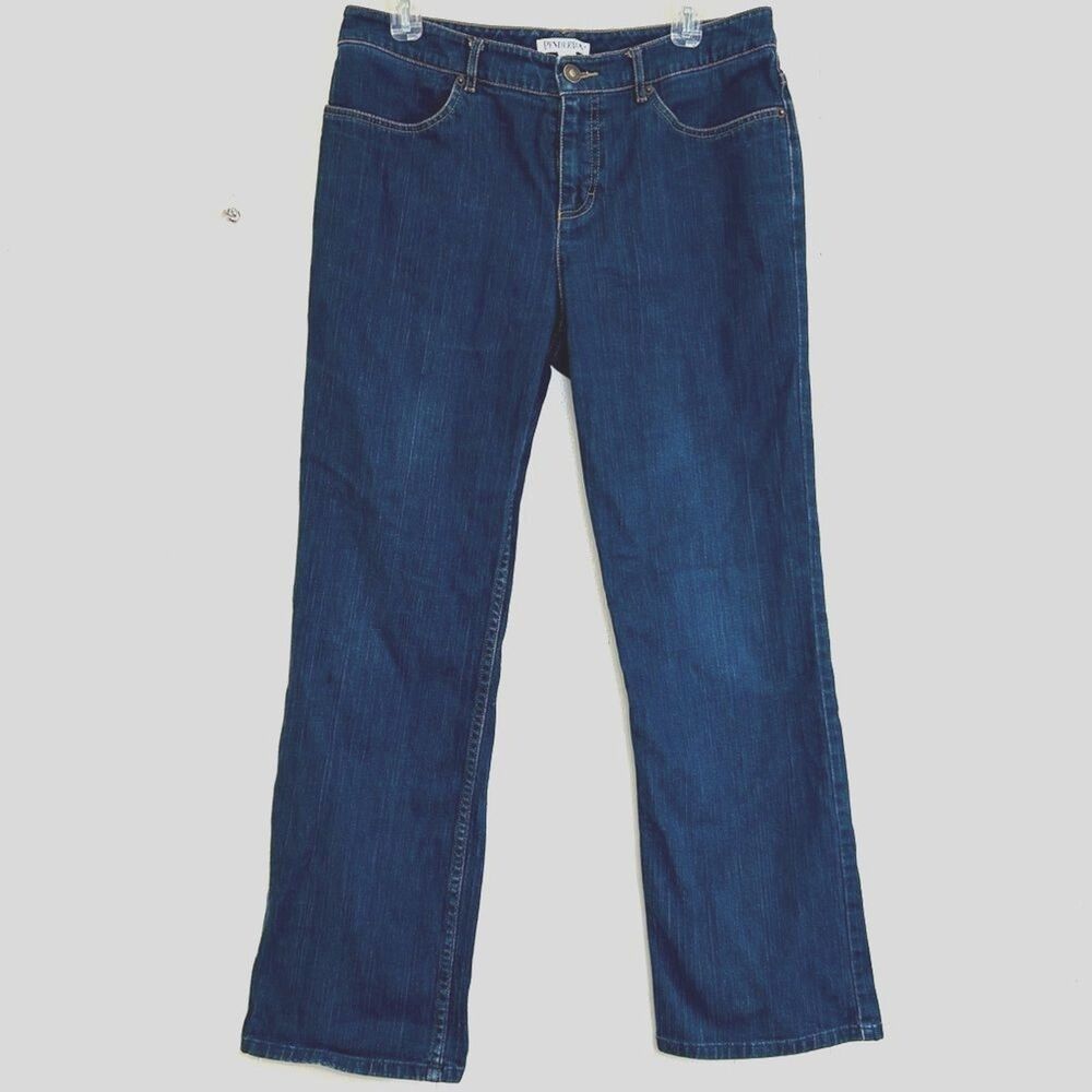PENDLETON Jeans Size 12 Blue Denim Mid-Waist Straight Leg Jeans